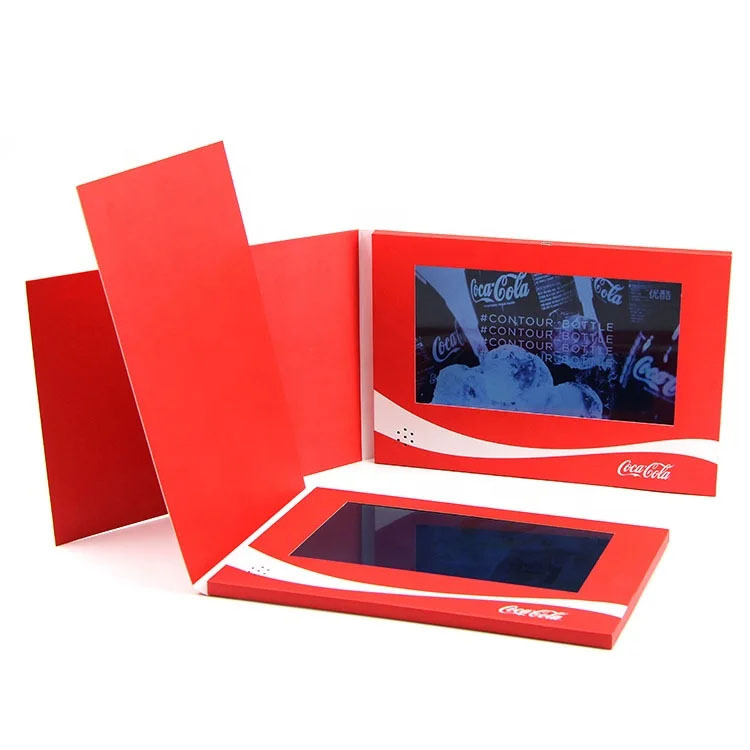 7 Inch LCD Screen Video Brochure