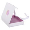 Foil Logo White Rigid Beauty Gift Box with Ribbon Closure Foil Logo White Rigid Beauty Gift Box with Ribbon Closure