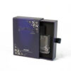 Navy Drawer Perfume Box with Ribbon Pull and Foam Insert