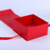 Red Collapsible Period Care Gift Box with Ribbon Closure Red Collapsible Period Care Gift Box with Ribbon Closure